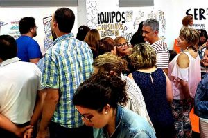 Sesión de facilitación visual y activación de #lenguajevisual para decantar el proyecto común de los 5 colegios gabrielistas de España. Y elaboración de síntesis visuales de sus principales ejes estratégicos.